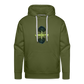Urootz Plus Premium Hoodie - olive green