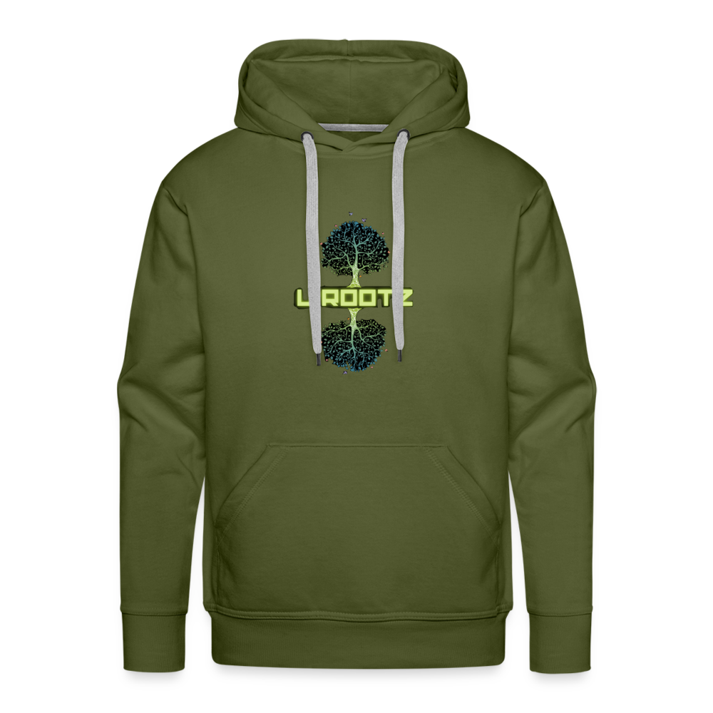 Urootz Plus Premium Hoodie - olive green