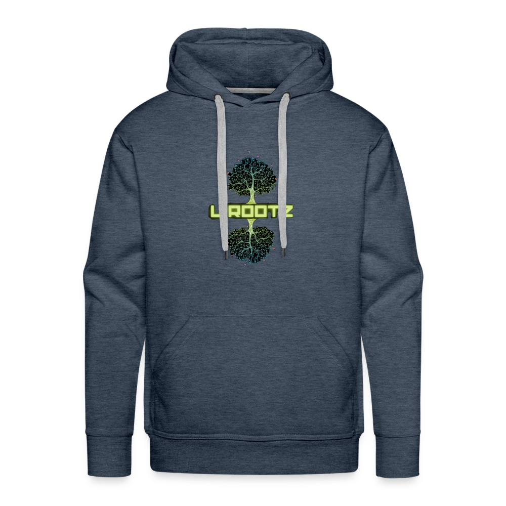 Urootz Plus Premium Hoodie - heather denim