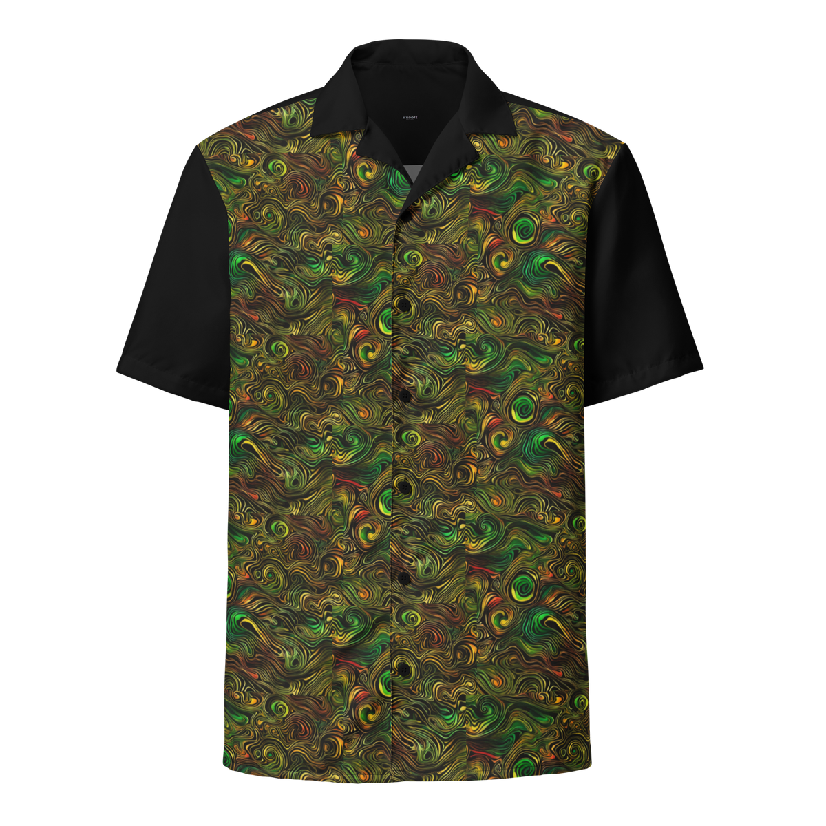 Unisex Reggae Art Button Shirt