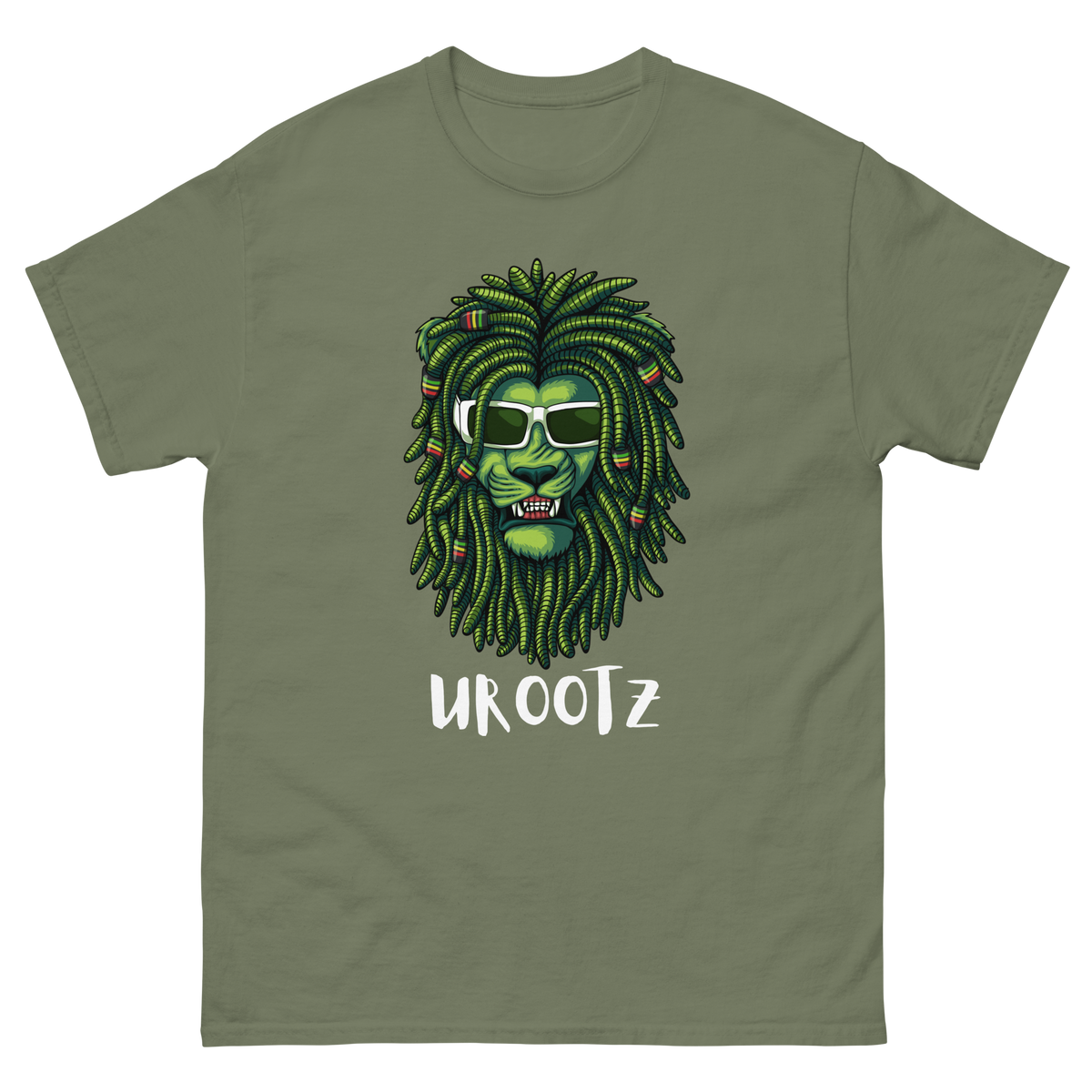 Camiseta Lion Óculos de Sol Tamanho Especial