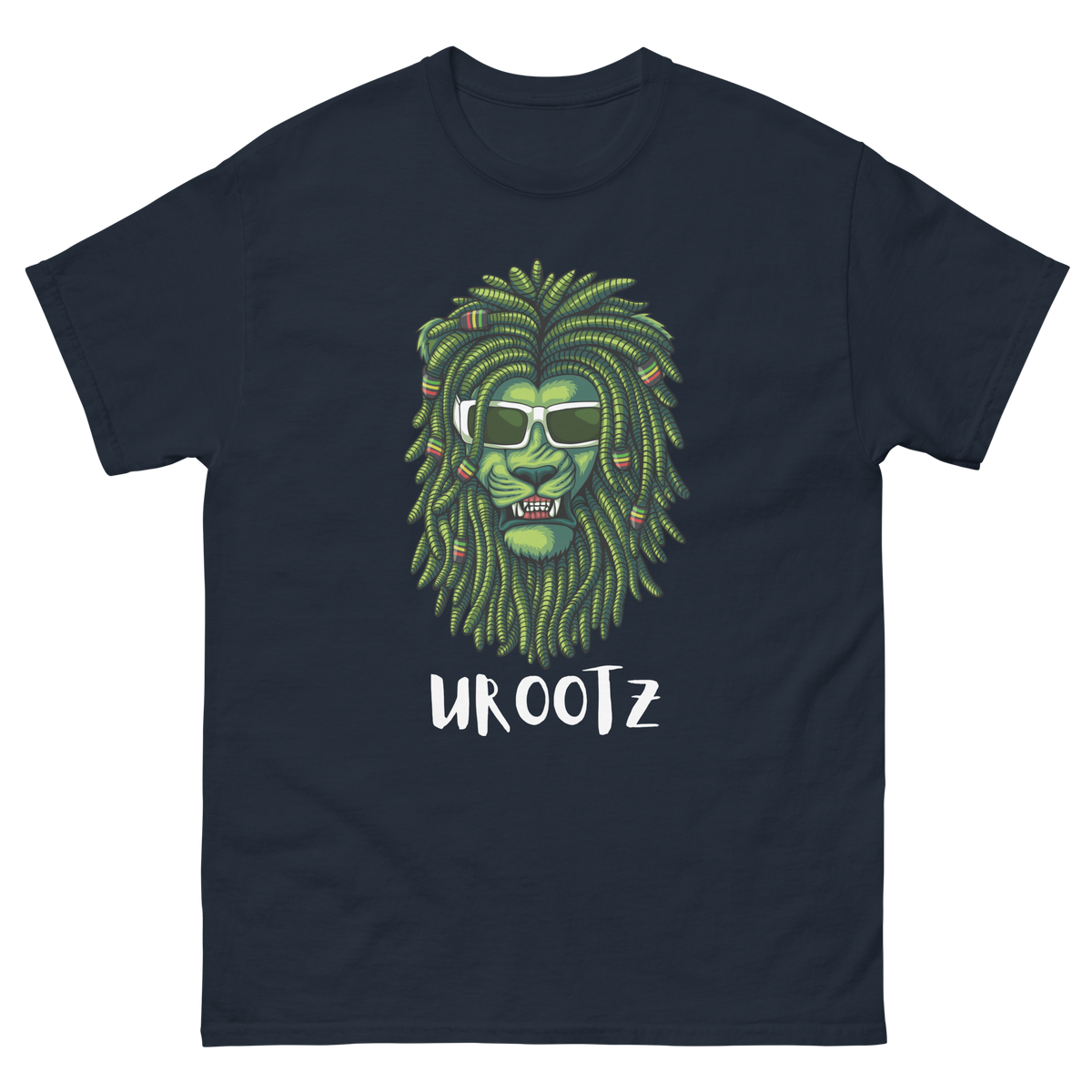Camiseta Lion Óculos de Sol Tamanho Especial